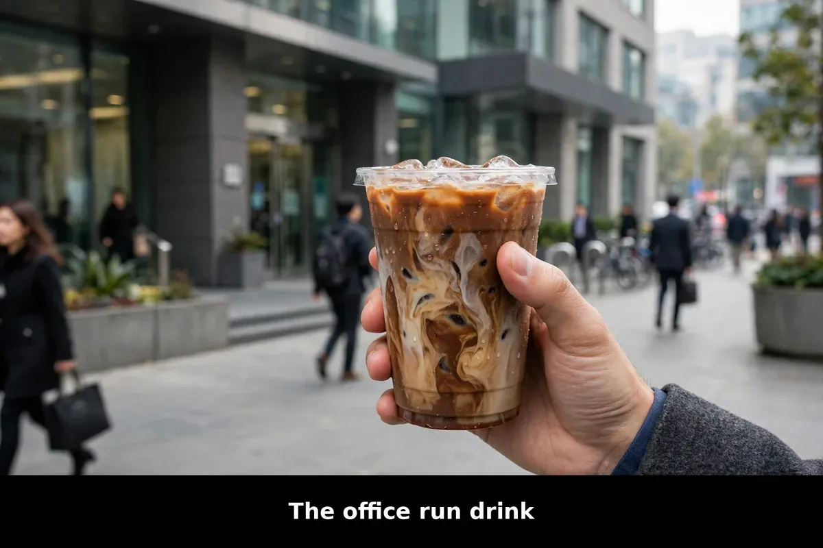 The office run drink