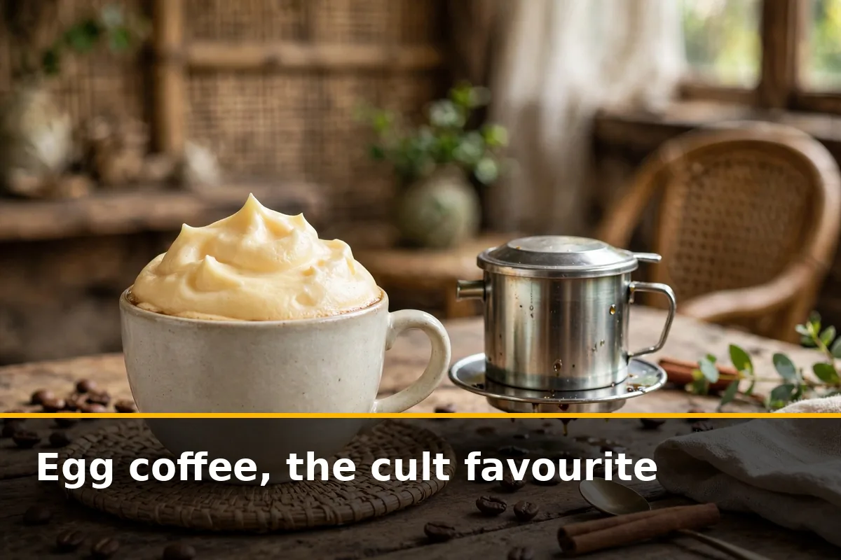 Egg coffee, the cult favourite