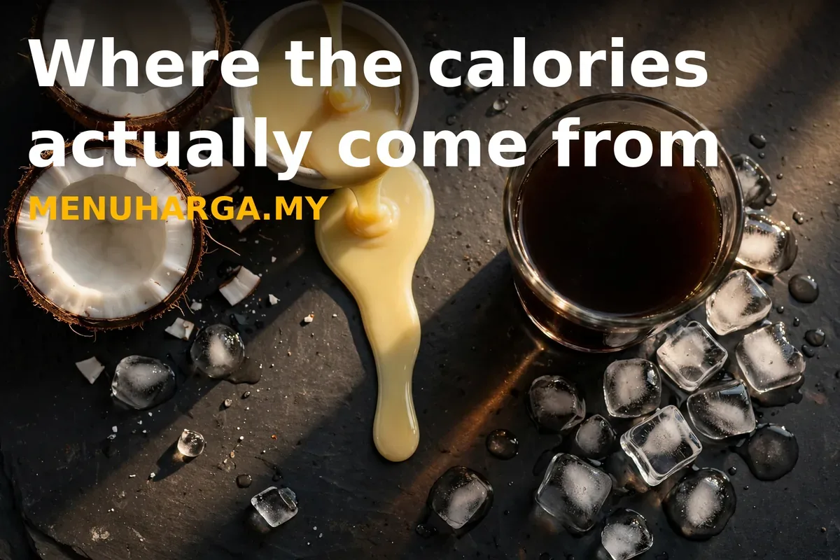 Where the calories actually come from