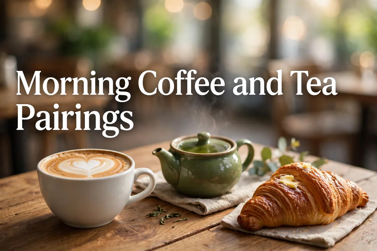 Morning coffee and tea pairings