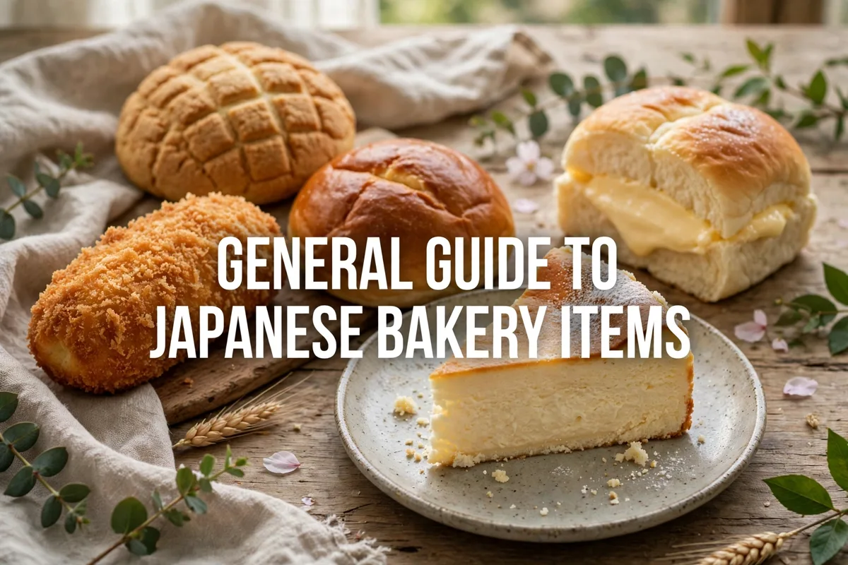 General guide to Japanese bakery items