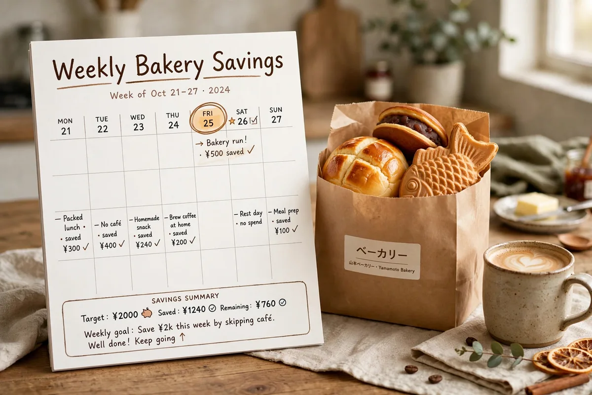 How can you save money at Komugi every week?