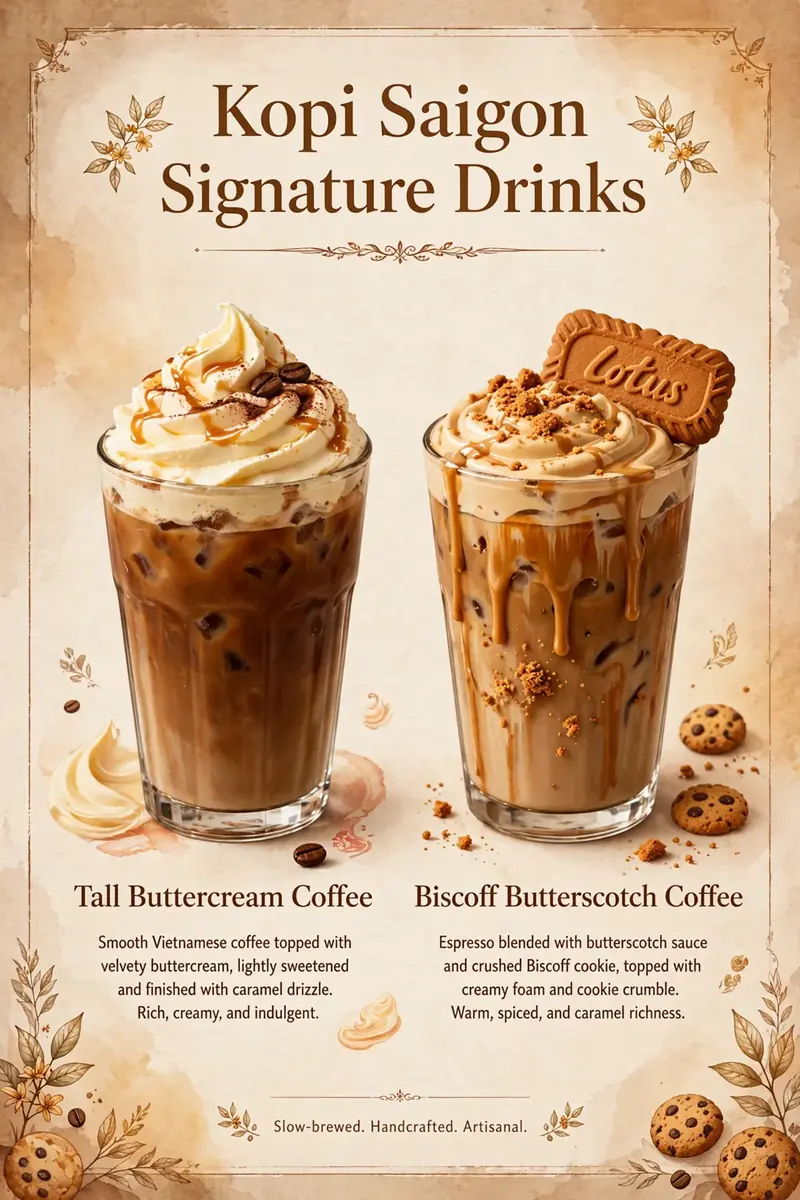 What are the RM14.90 drinks on the card?