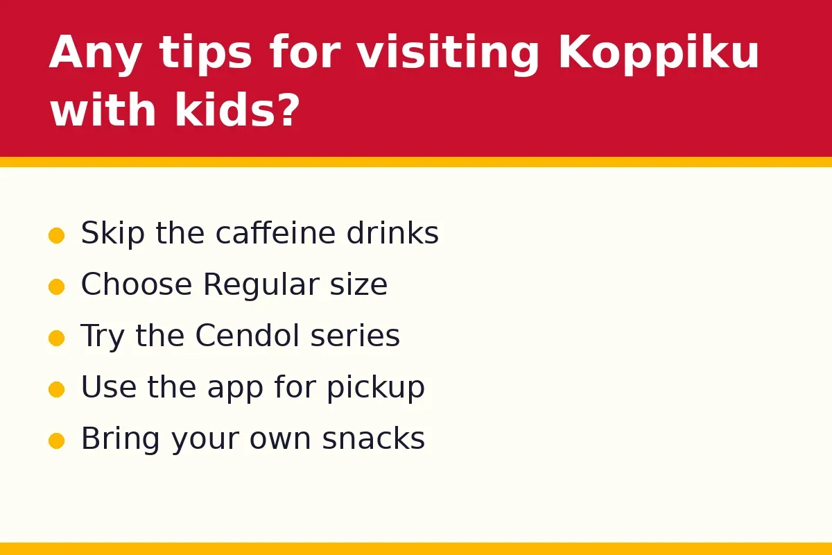 Any tips for visiting Koppiku with kids?
