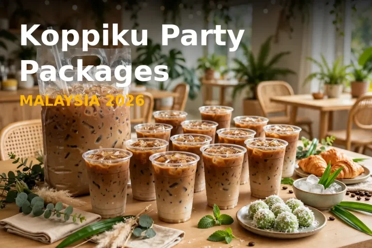 Koppiku Party Packages Prices Malaysia 2026