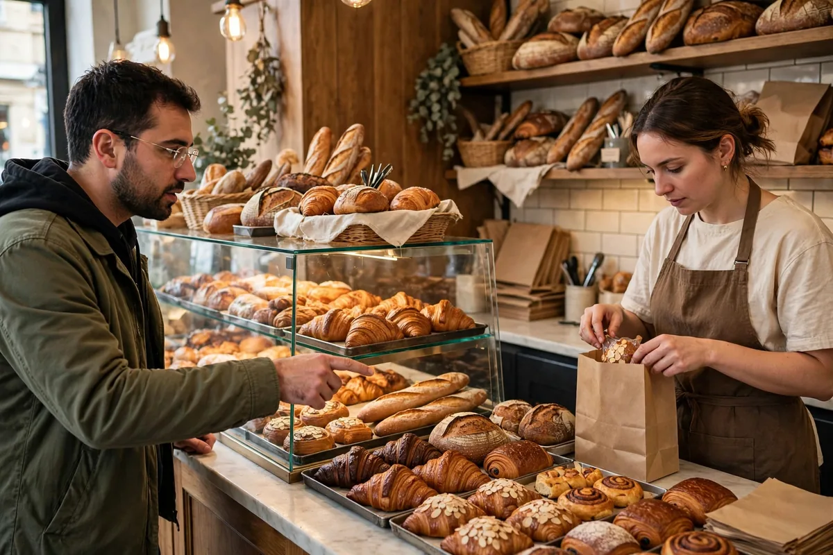 How do you order from the Lavender menu card?