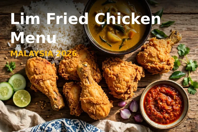 Lim Fried Chicken Menu Prices Malaysia 2026