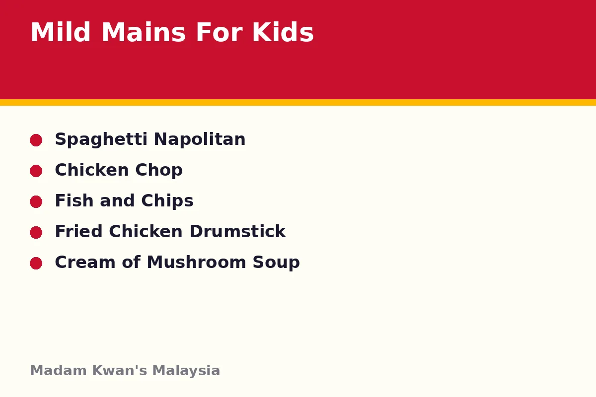 What mild mains work best for kids?