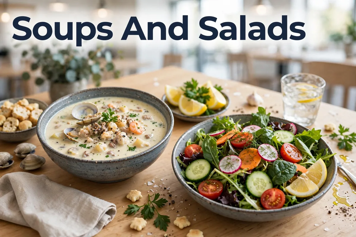 What about grills, pasta, soups, sides and drinks?