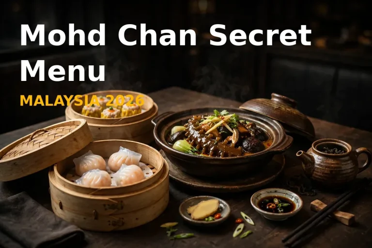 Mohd Chan Secret Menu Prices Malaysia 2026