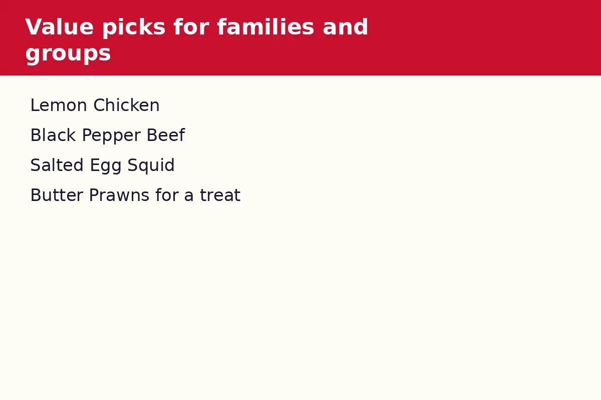 Value picks for families and groups