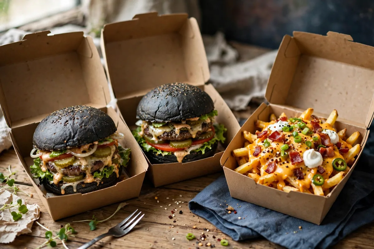 What does the myBurgerLab delivery menu cost?
