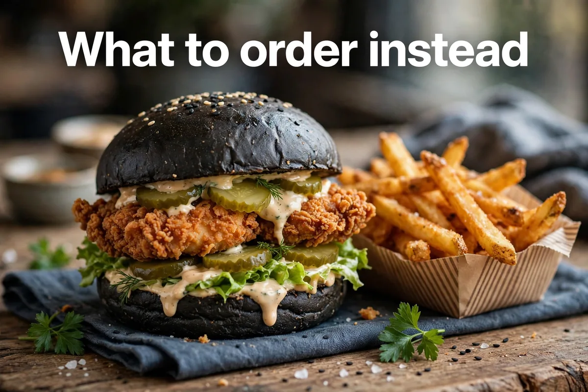 What to order instead