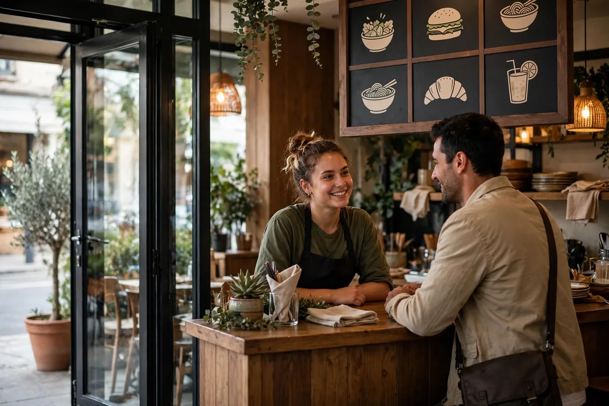 How do you check the halal status of your outlet before ordering?