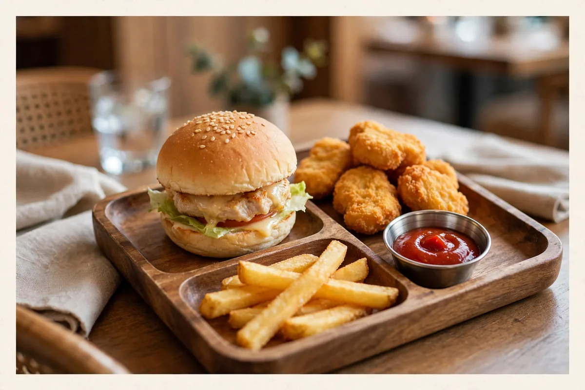 What kids meals does myBurgerLab offer?