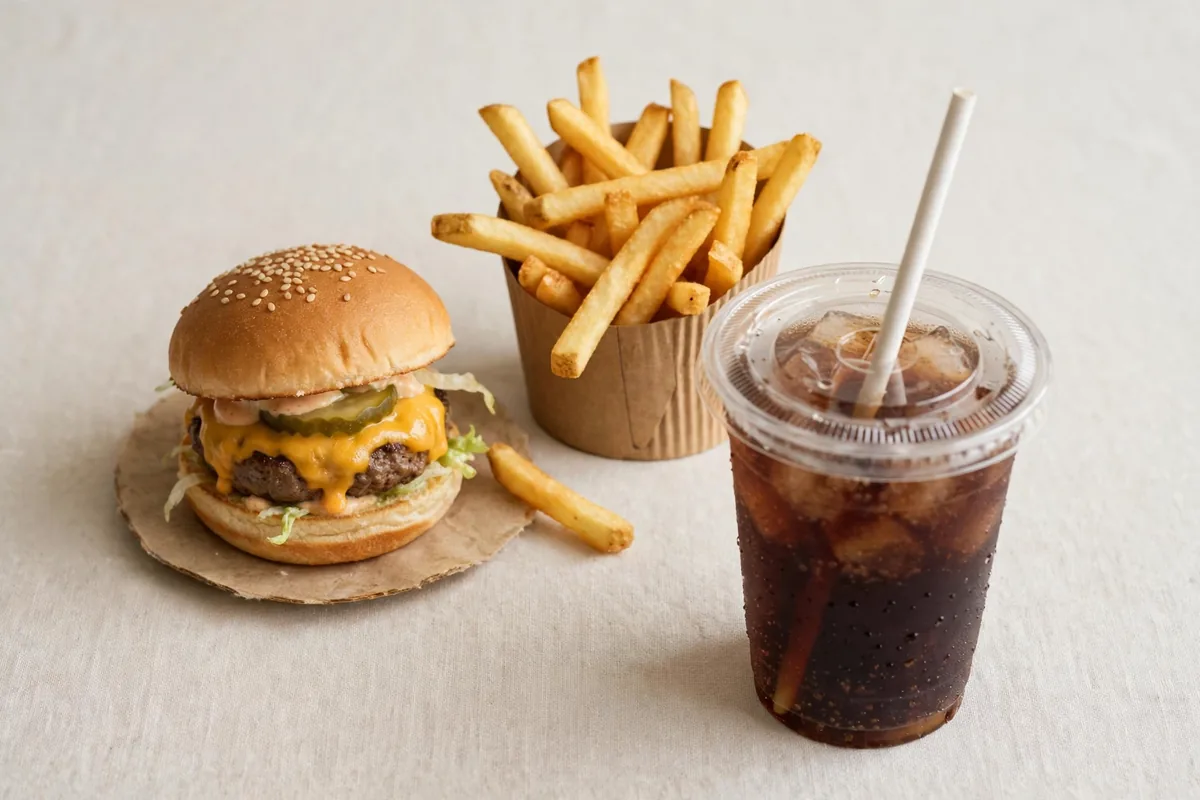 What is the myBurgerLab kids menu price in total?