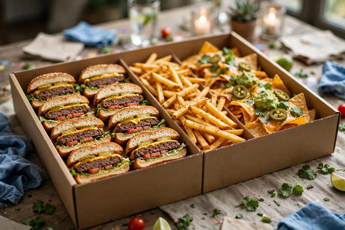 Does myBurgerLab offer party packages?