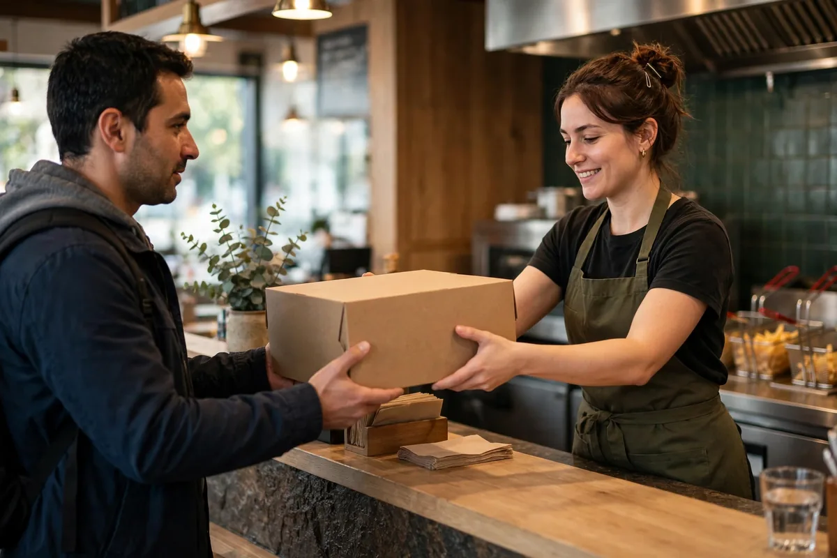 How do you book a myBurgerLab party order?