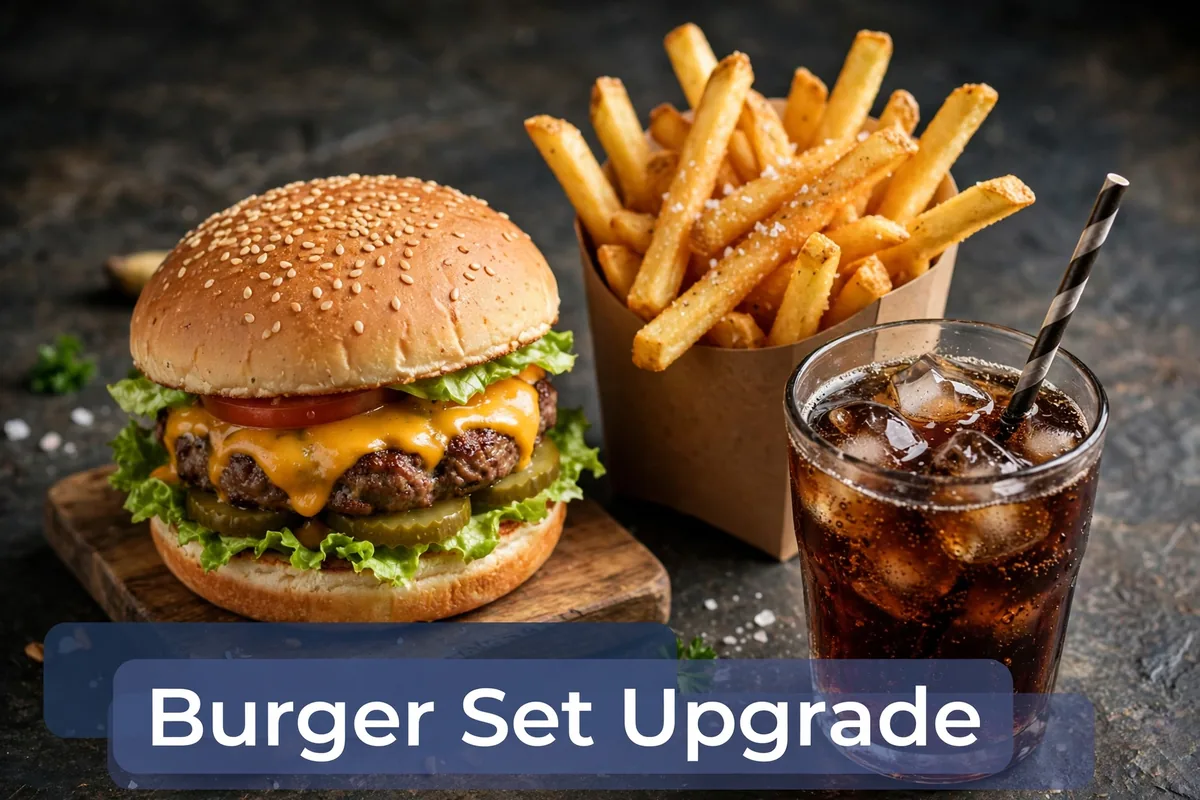Burger Set Upgrade