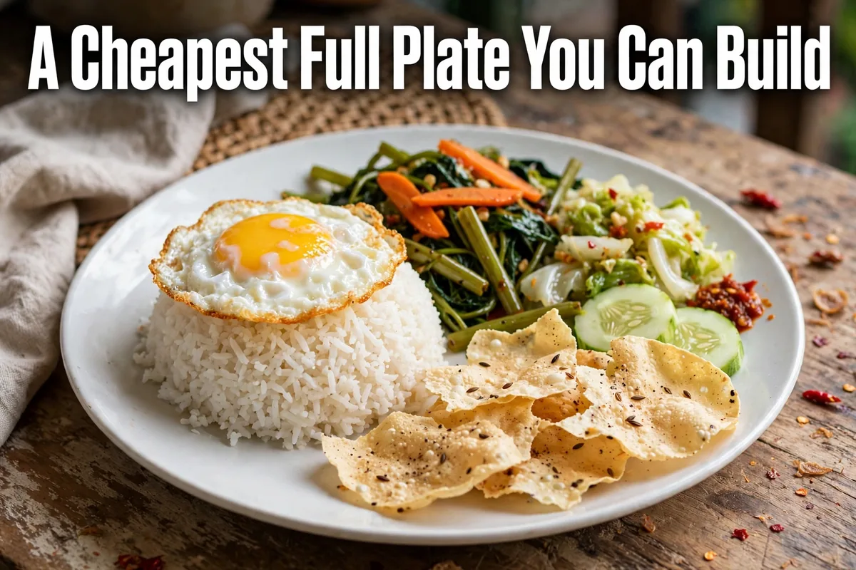 A cheapest full plate you can build