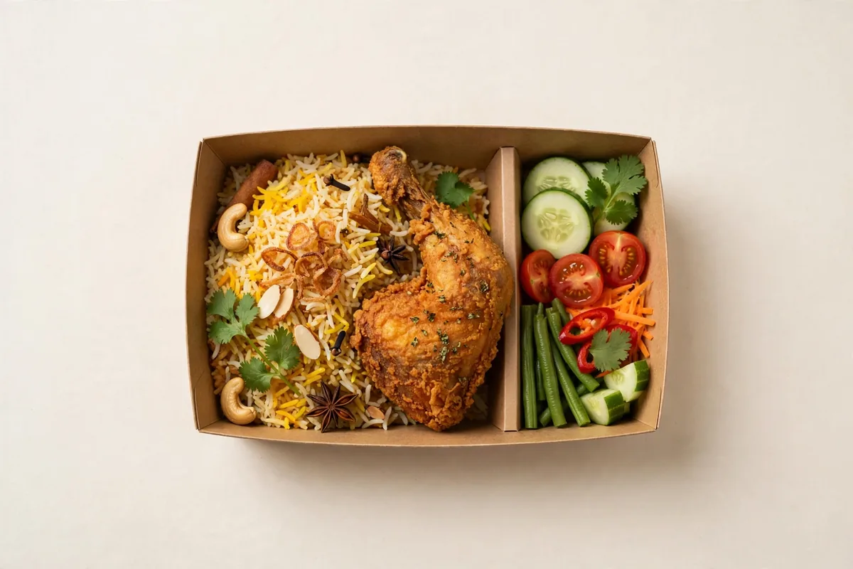How much are Nasi Kandar Pelita delivery menu prices for briyani sets?