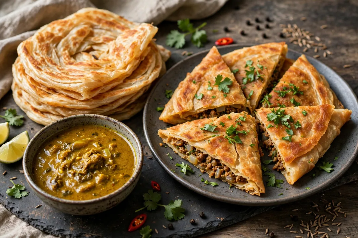 What roti, thosai and murtabak dishes can you order?
