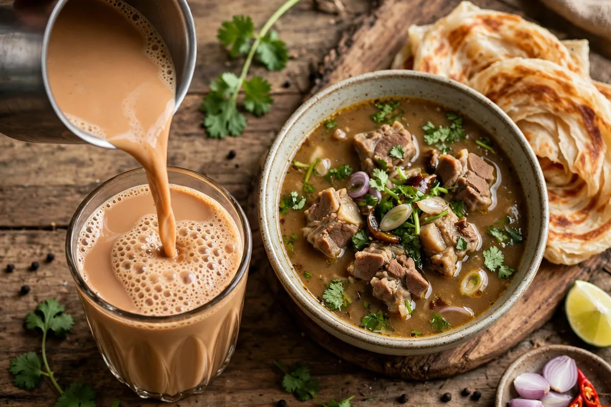 What drinks can you order, and where are the Pelita outlets?