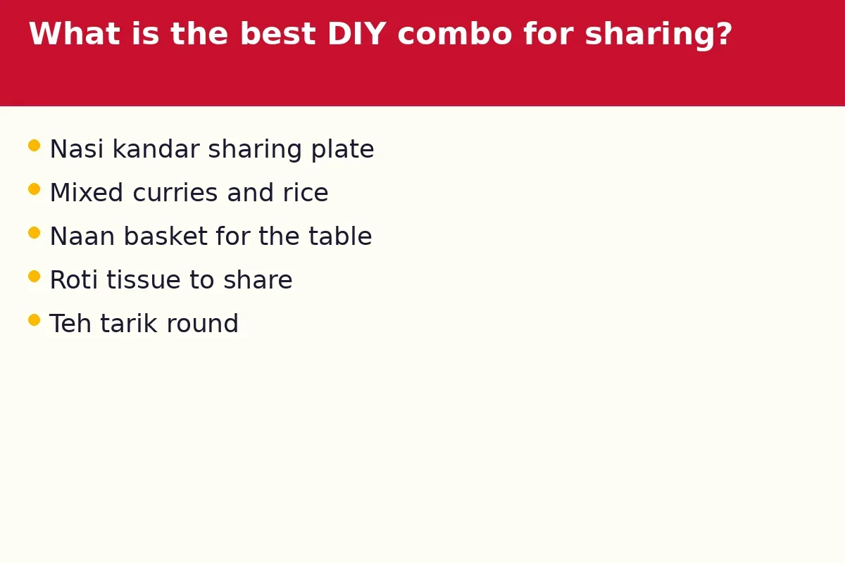 What is the best DIY combo for sharing?