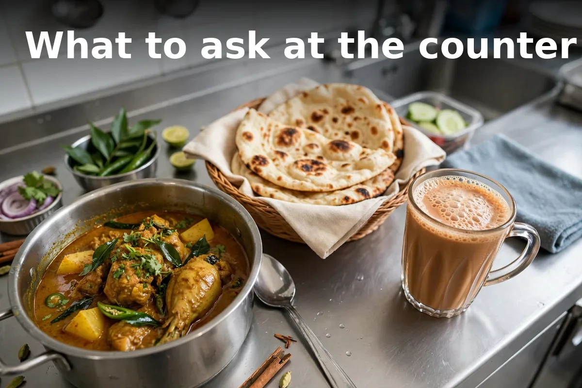 What to ask at the counter