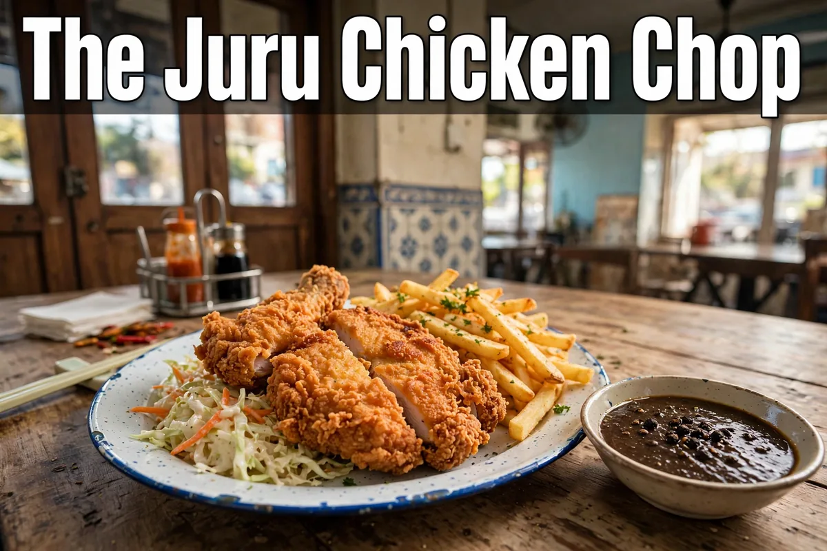 The Juru outlet's RM12.80 chicken chop