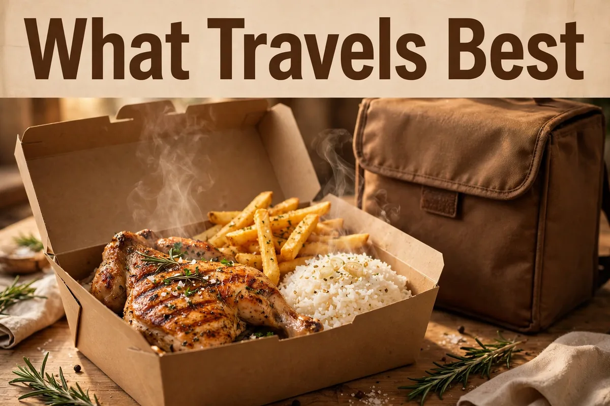 What travels best on a Pak Mat Western delivery order?