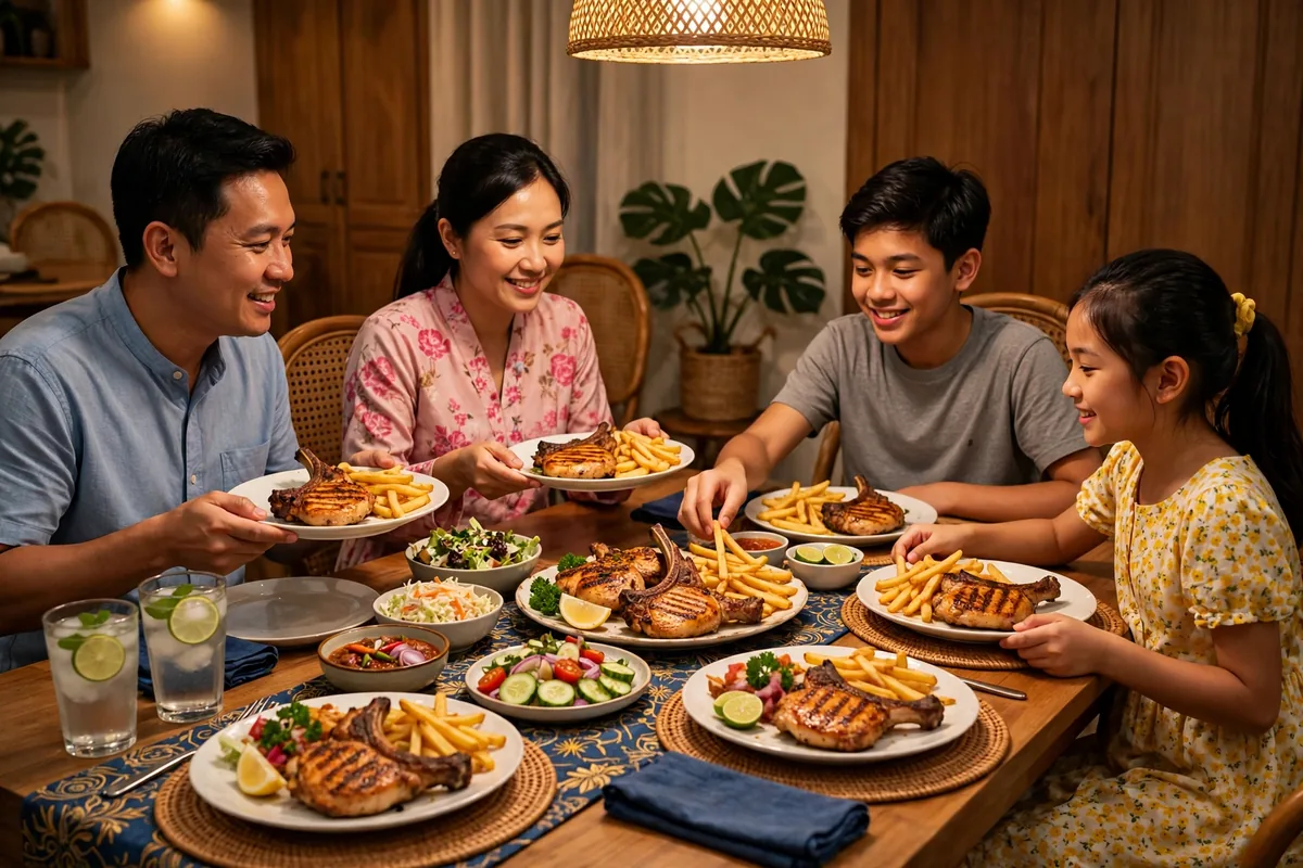 Are Pak Mat Western portions kid-sized?