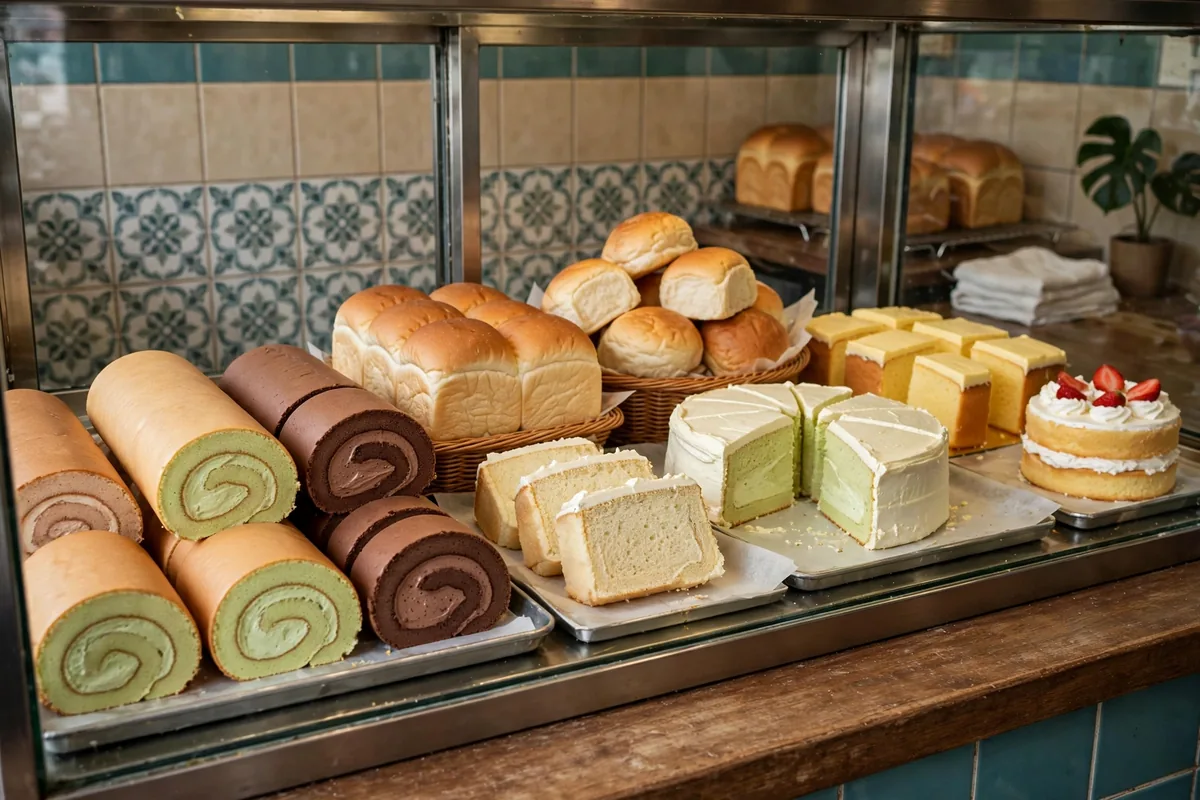 Which RT Pastry items are the lighter choices?