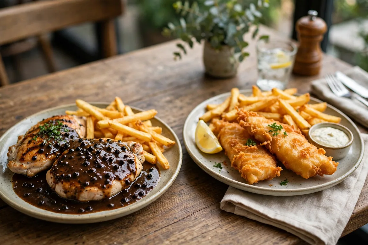 What Western, fusion and noodle dishes does SCR serve?