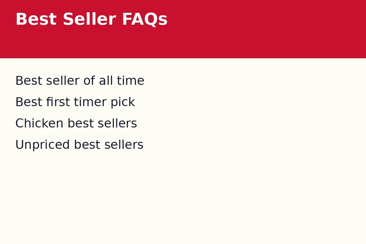 Spades Burger best sellers FAQs