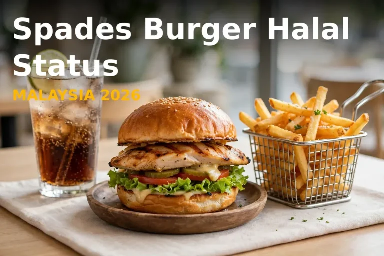 Spades Burger Halal Status Malaysia 2026