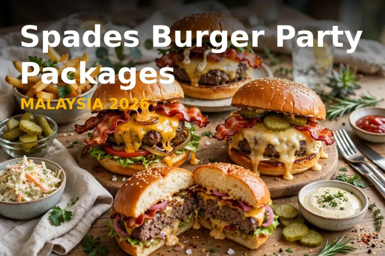 Spades Burger Party Packages Prices Malaysia 2026