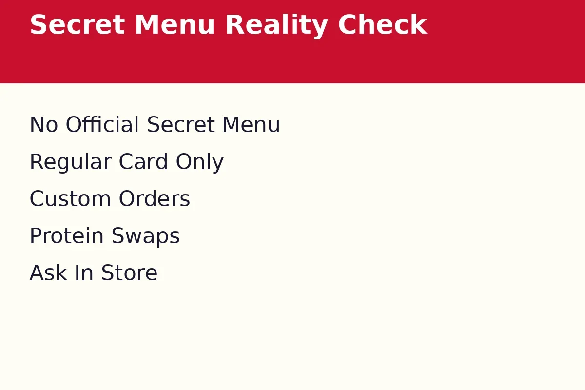Does a Spades Burger secret menu really exist?