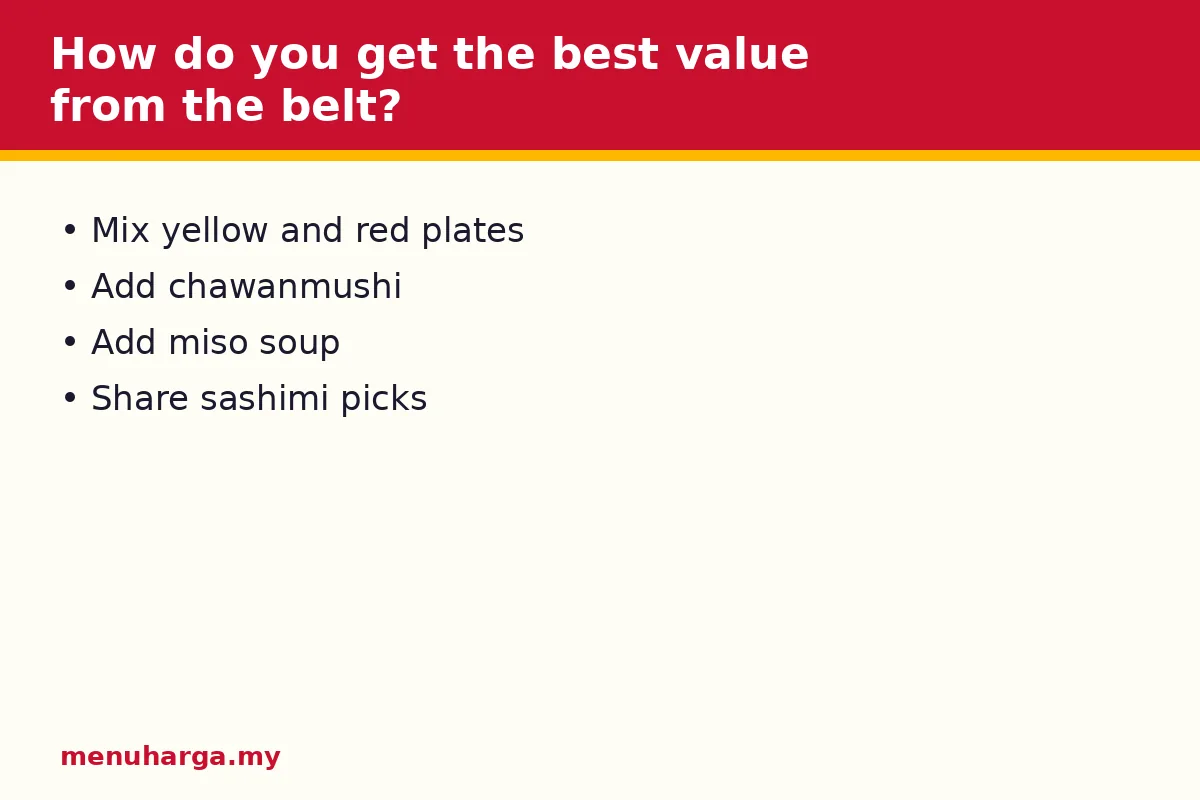How do you get the best value from the belt?