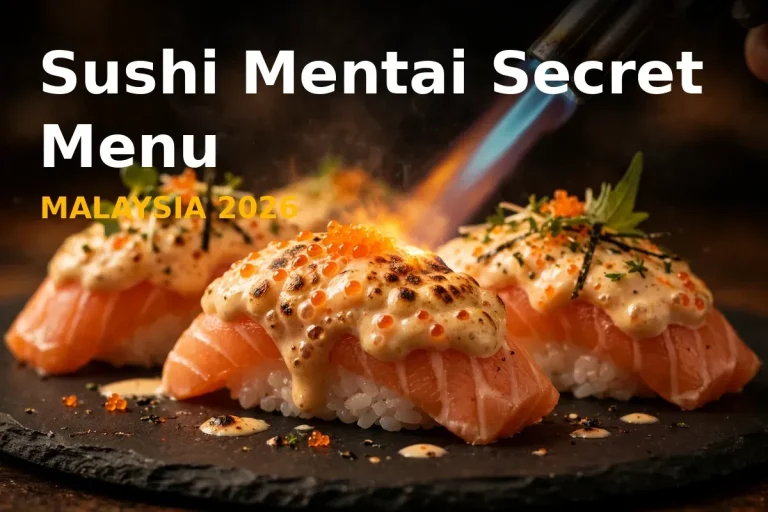 Sushi Mentai Secret Menu Prices Malaysia 2026